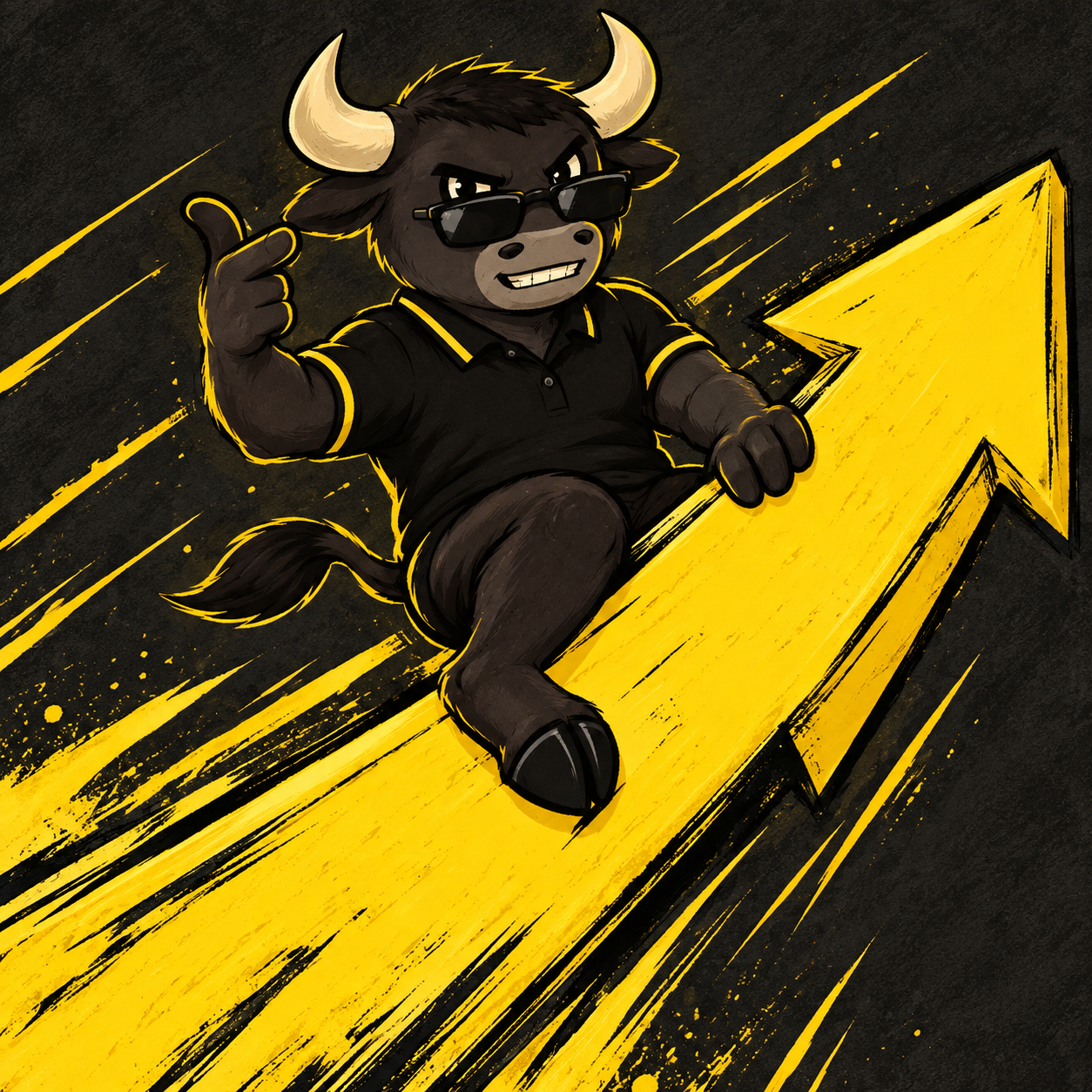 CZBULL riding upward